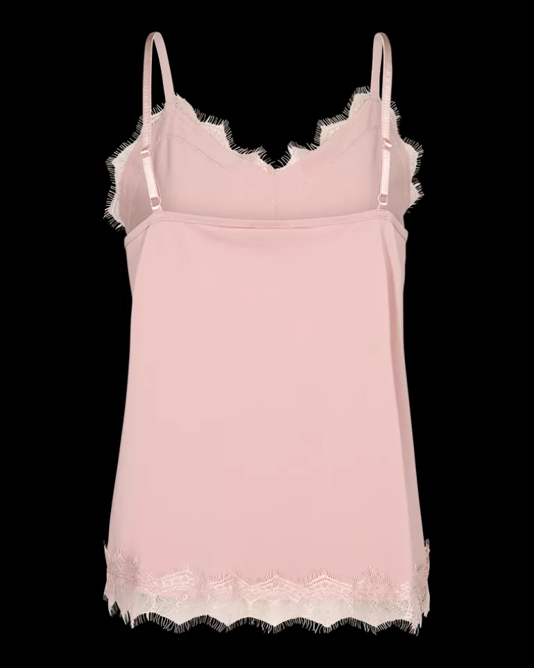 FREEQUENT FQBICCO  -  LACE TOP - ROSE PaleMauve Cheap