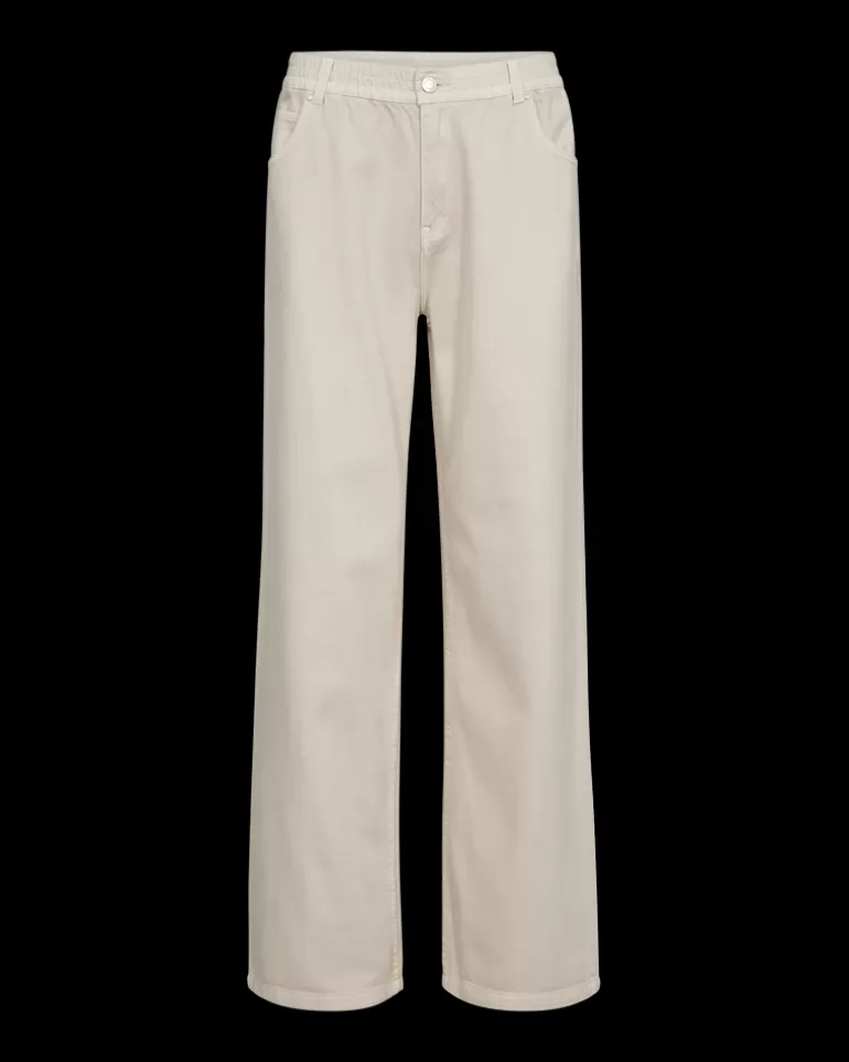 FREEQUENT FQCILLA - PANTS - BEIGE Moonbeam Fashion