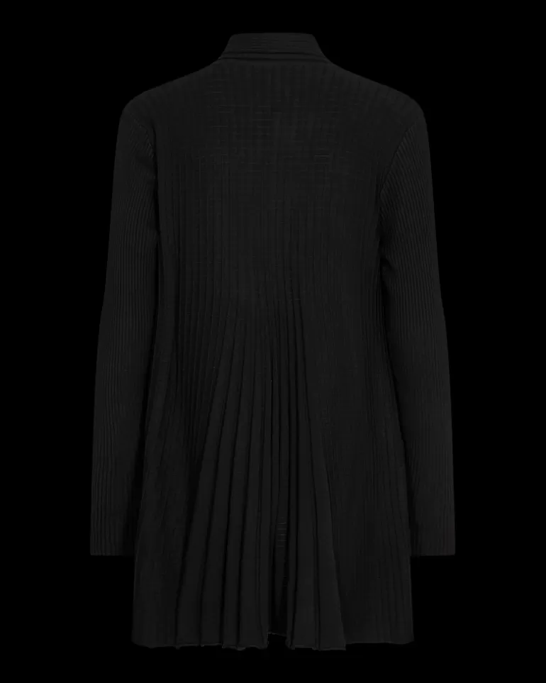 FREEQUENT FQCLAUDISSE - LONG CARDIGAN - Black Store