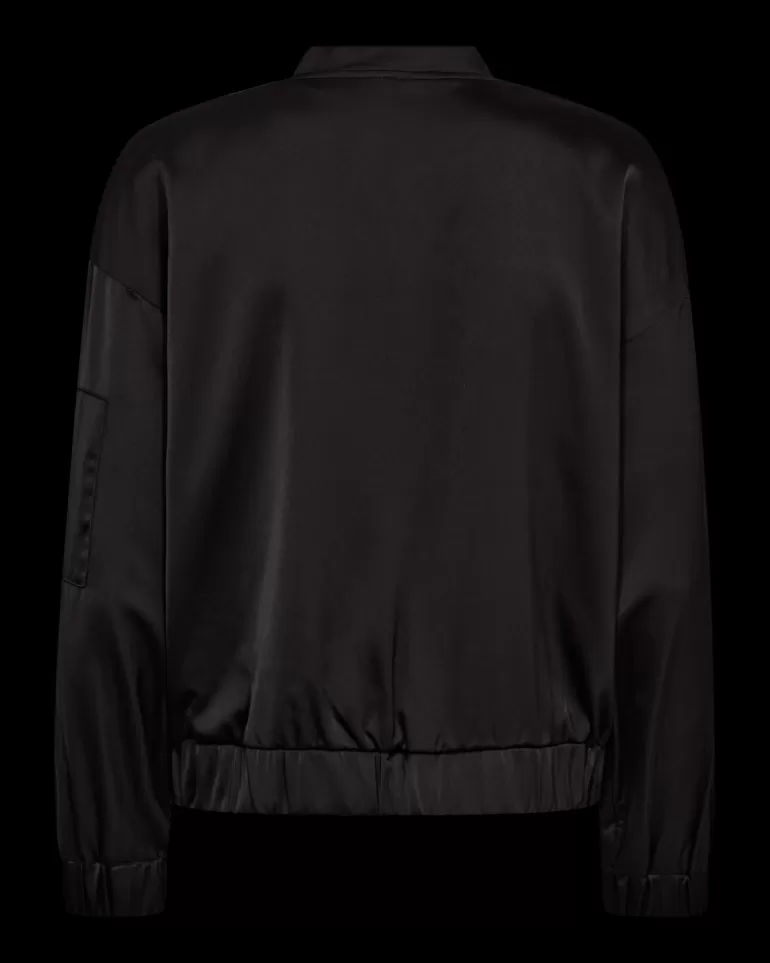 FREEQUENT FQFLEN - BOMBER JACKET - Black Outlet