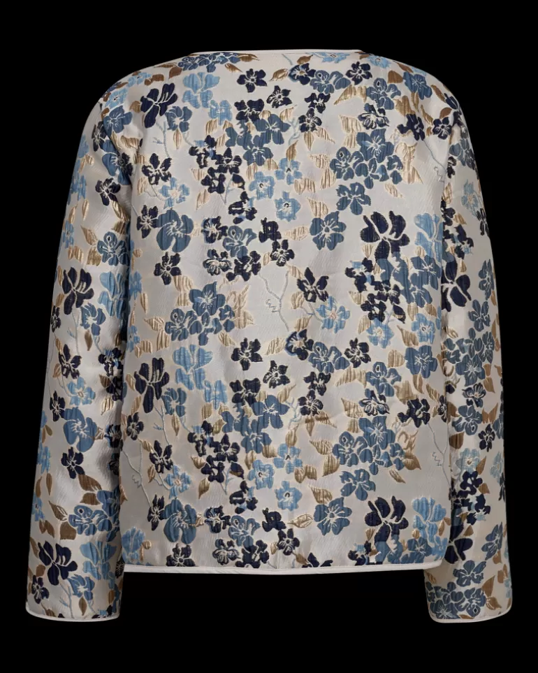 FREEQUENT FQFLORA-JACKET - BEIGE,BLUE Moonbeamw.ChambrayBlue Online