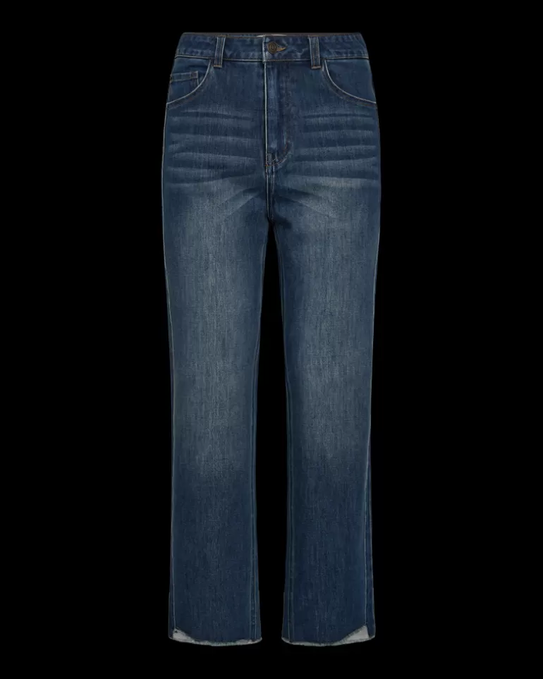 FREEQUENT FQHARLA - JEANS - BLUE MediumDirtyWashedDenim Cheap