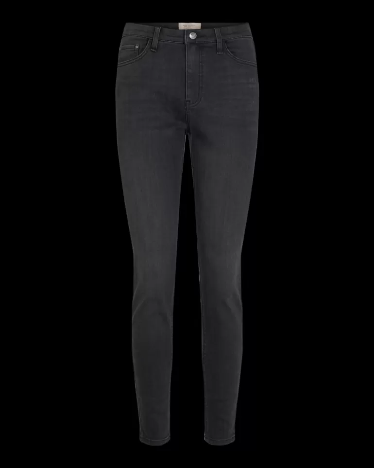 FREEQUENT FQHARLOW - JEANS WITH TIGHT FIT - BLACK Blackdenim Cheap