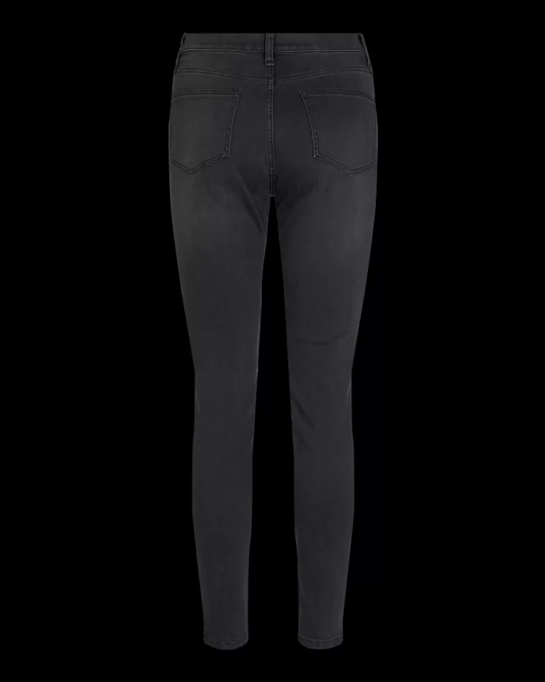 FREEQUENT FQHARLOW - JEANS WITH TIGHT FIT - BLACK Blackdenim Cheap