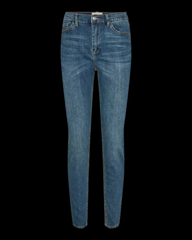 FREEQUENT FQHARLOW - JEANS WITH TIGHT FIT - BLUE Mediumblue Shop