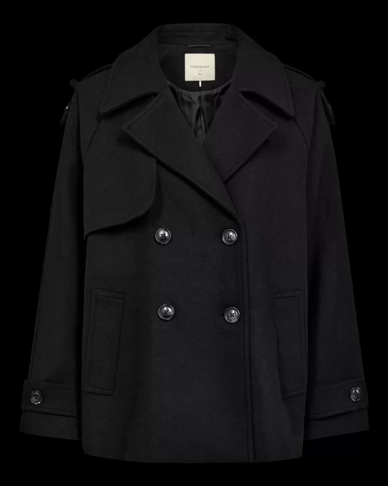 FREEQUENT FQMELLON - JACKET - Black Cheap