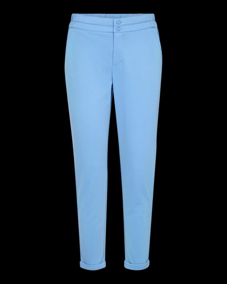 FREEQUENT FQNANNI - ANKLE PANTS - BLUE DellaRobbiaBlue Fashion