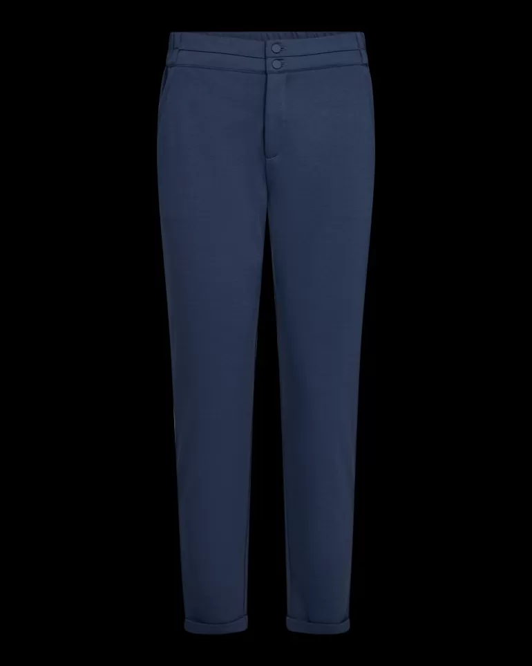 FREEQUENT FQNANNI - ANKLE PANTS - BLUE VintageIndigo Hot