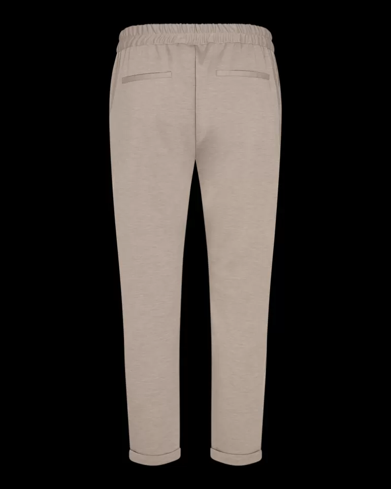 FREEQUENT FQNANNI - ANKLE PANTS - BROWN DesertTaupeMelange Outlet