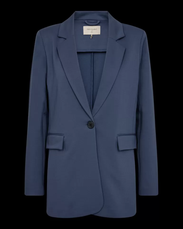 FREEQUENT FQNANNI - BLAZER - BLUE VintageIndigo Best