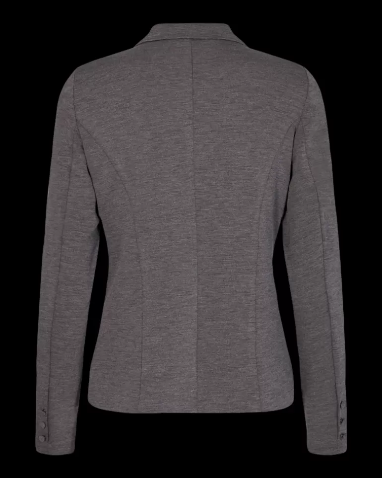 FREEQUENT FQNANNI - FORM-FITTING BLAZER - GREY Darkgreymelange Sale