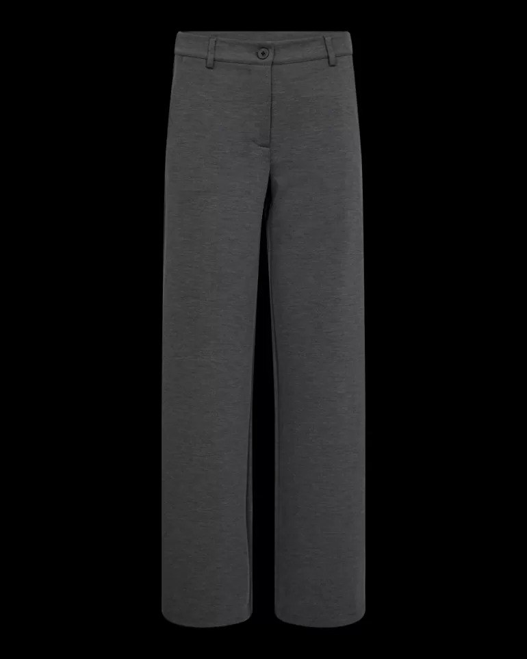 FREEQUENT FQNANNI - PANTS - GREY Darkgreymelange Cheap