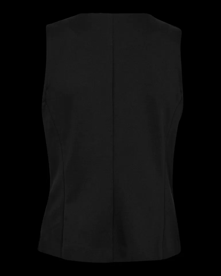 FREEQUENT FQNANNI - WAISTCOAT - Black Online