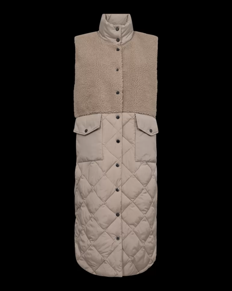 FREEQUENT FQOLGA - WAISTCOAT - BEIGE SimplyTaupe New