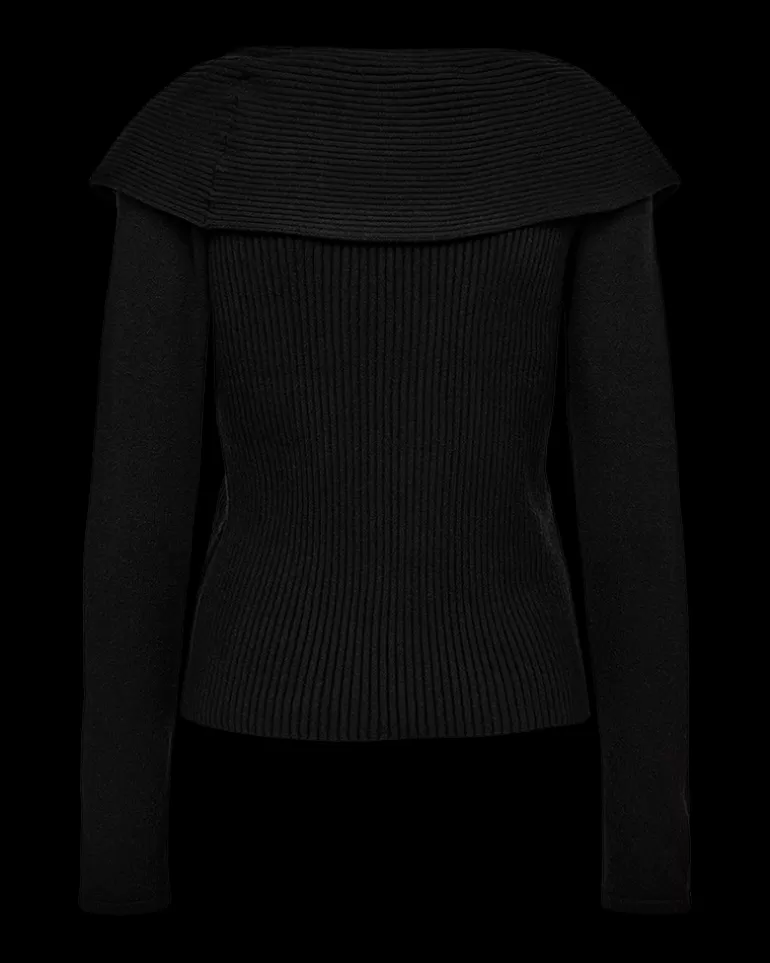 FREEQUENT FQSCULLY - PULLOVER - Black New