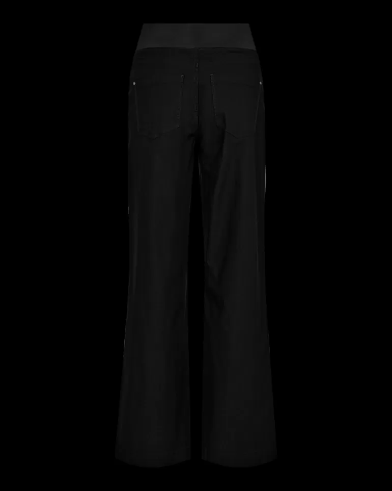 FREEQUENT FQSHANTAL - PANTS - Black Best
