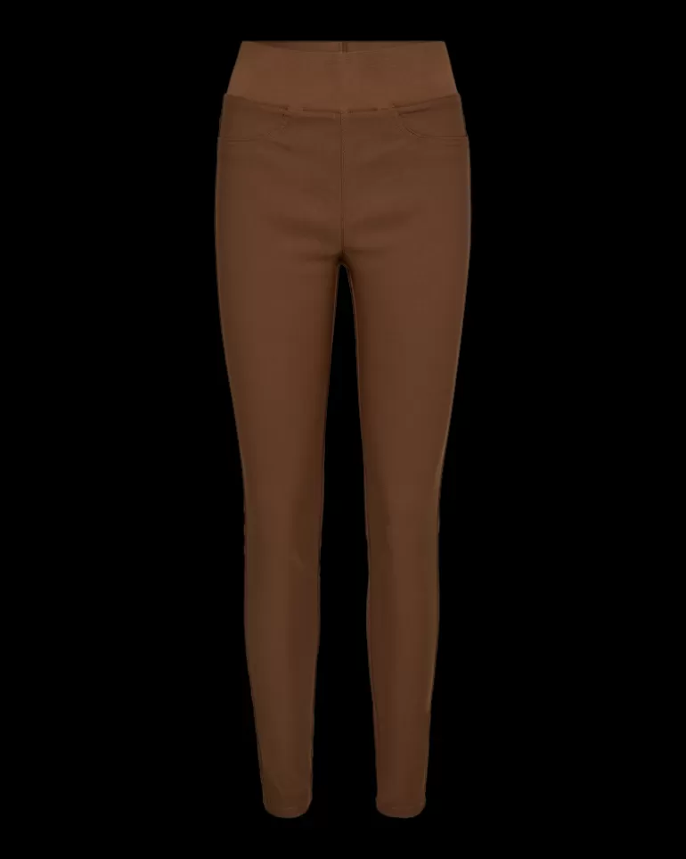 FREEQUENT FQSHANTAL - POWER PANTS - BROWN Partridge Best Sale