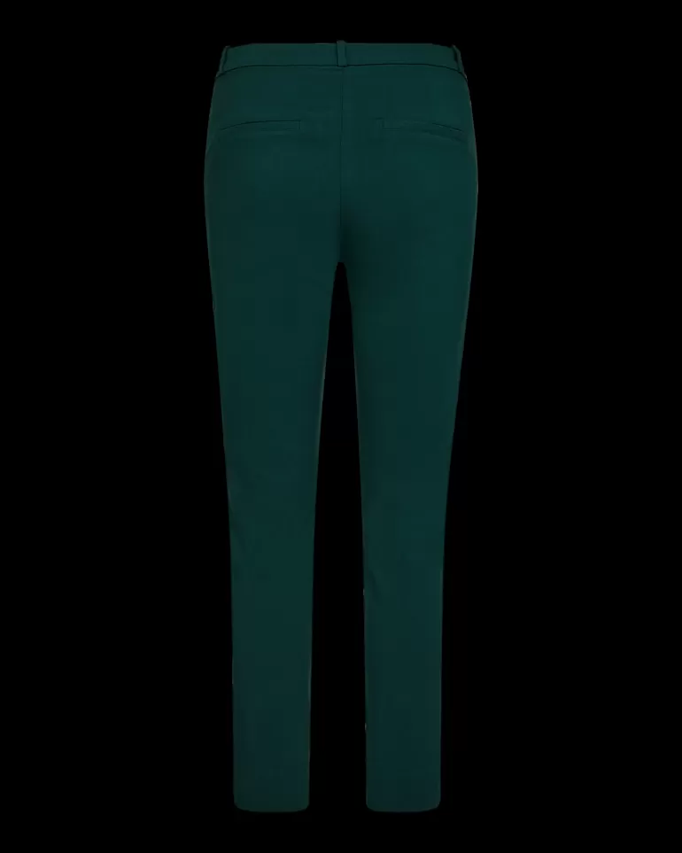 FREEQUENT FQSOLVEJ - ANKLE PANTS - GREEN PonderosaPine Flash Sale